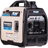 Pulsar PGD40ISCO Ultra Light Quiet 4000W Portable Gas Inverter Generator, white