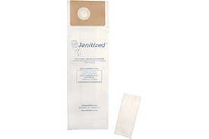 Janitized JAN-ADVSPEC-2(10) Premium Replacement Commercial Vacuum Paper Bag for Advance Spectrum, Clarke CarpetMaster, SSS Pr