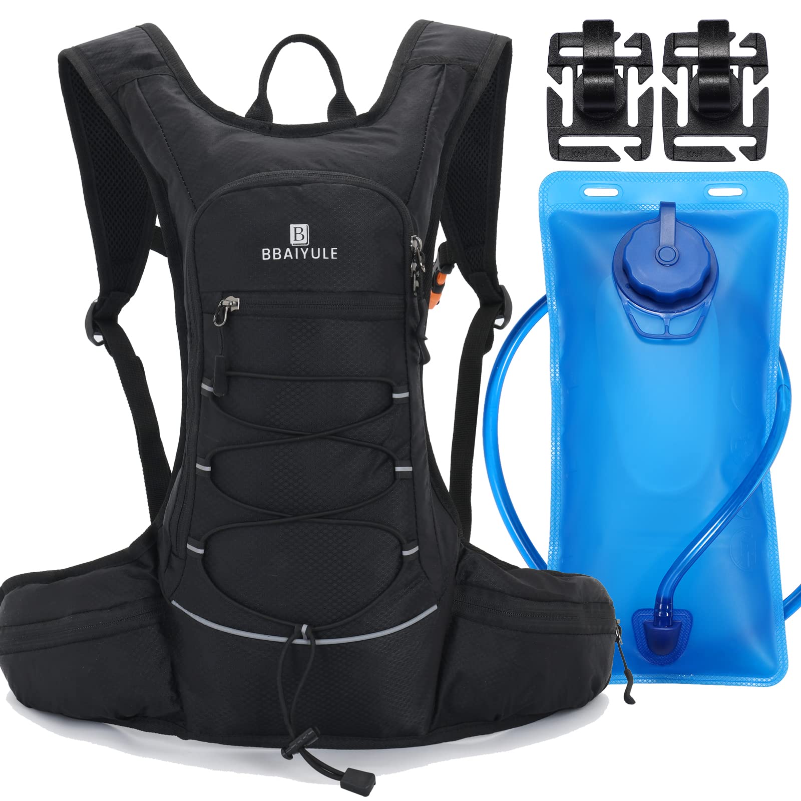 BBAIYULE hydration backpack water backpack with 2L bladder water pack for cycling