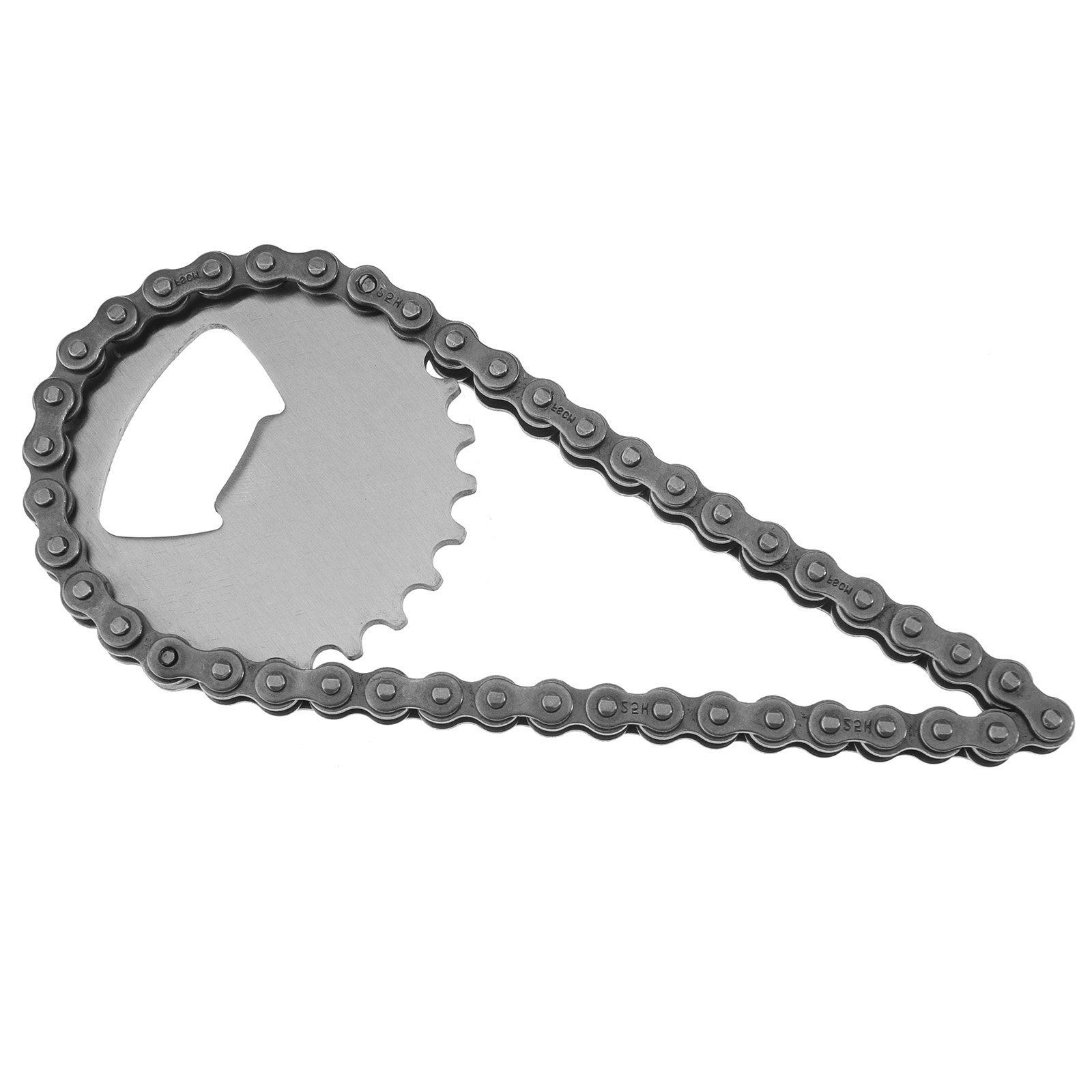 ENET Bike Chain Hand Held Beer Wine Bottle Opener Stainless Steel Corkscrew Kit