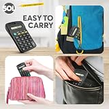 SOL Pocket Calculator 2 Pack 8-Digit 6.5x11.5 cm Lightweight view 3
