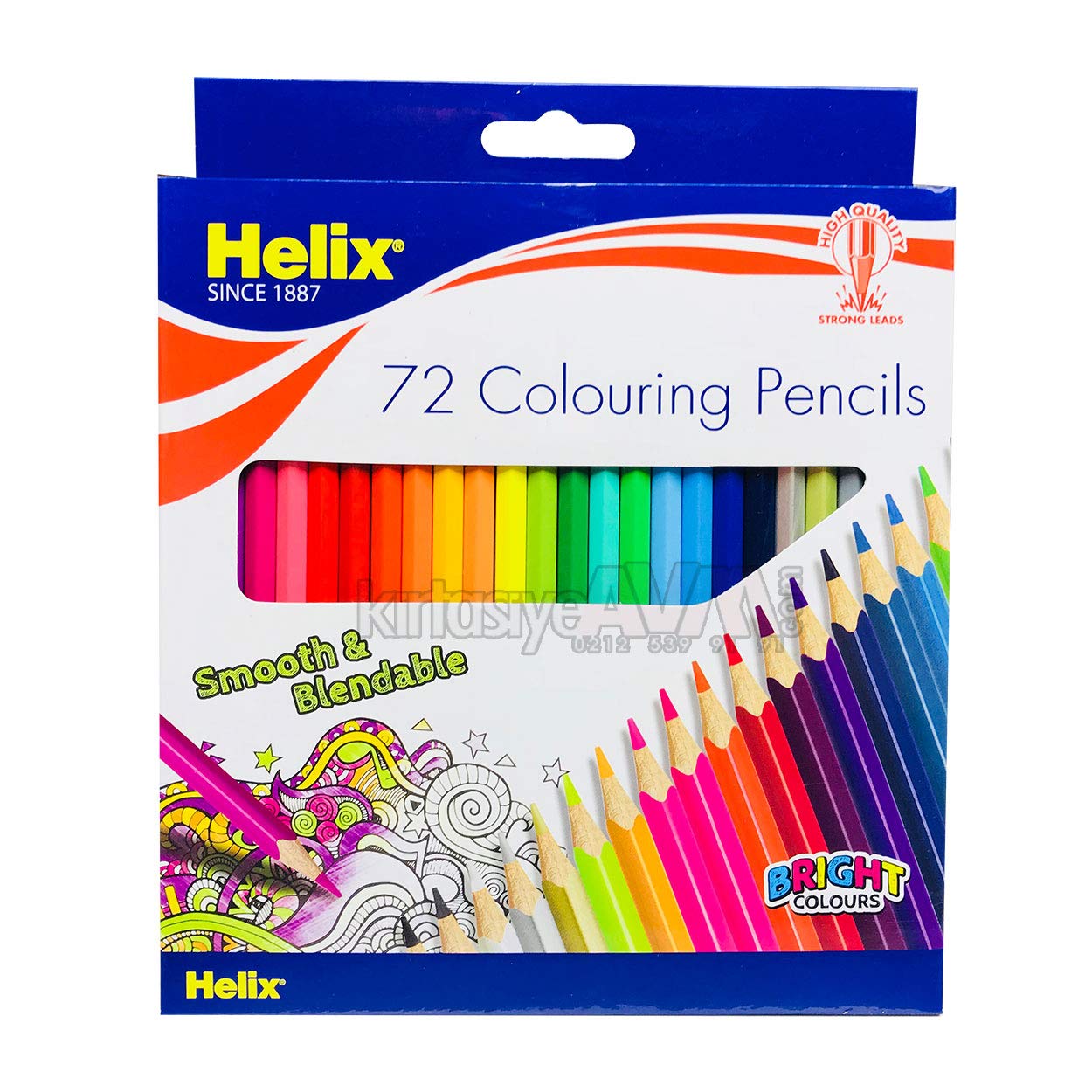 Helix Colouring Pencil (Pack of 72)