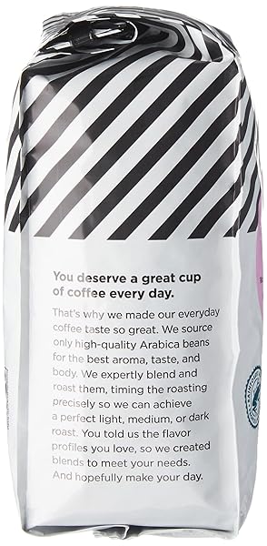 AMAZONFRESH DONUT CAFE WHOLE BEAN COFFEE, MEDIUM ROAST, 12 OUNCE