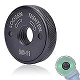 5/8"-11 Thread Angle Grinder Flange Nut, Self