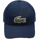 Lacoste Mens Men's Side Mini Croc Cotton Garbadine Cap
