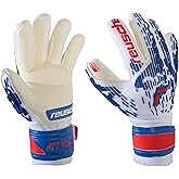Reusch Freegel Gold Sleek, Finger Support Goalie Gloves, Soccer Goalkeeper Gloves, Flexible, Breathable, Durable, for Artificial Grass & Hard Surfaces