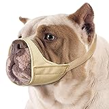 Mayerzon Short Snout Dog Muzzle, Small Muzzle for