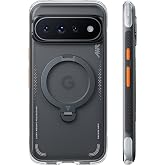 TORRAS Q3 Air for Google Pixel 11 Pro XL Case Compatible with Pixelsnap | 360 Magnetic Stand, Works with MagSafe Accessories, AirPro Cushion, Lightweight Heavy-Duty Impact Protection, Shadow Black