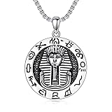 Pharaoh Necklace 925 Sterling Silver Ancient