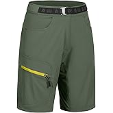 Little Donkey Andy Women's Quick Dry Lightweight Bermuda Golf Cargo Shorts Stretch Business Travel Hiking Shorts