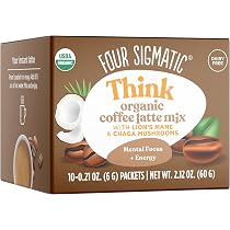 Amazon.com : Mushroom Coffee Latte by Four Sigmatic | Daily Dose ...