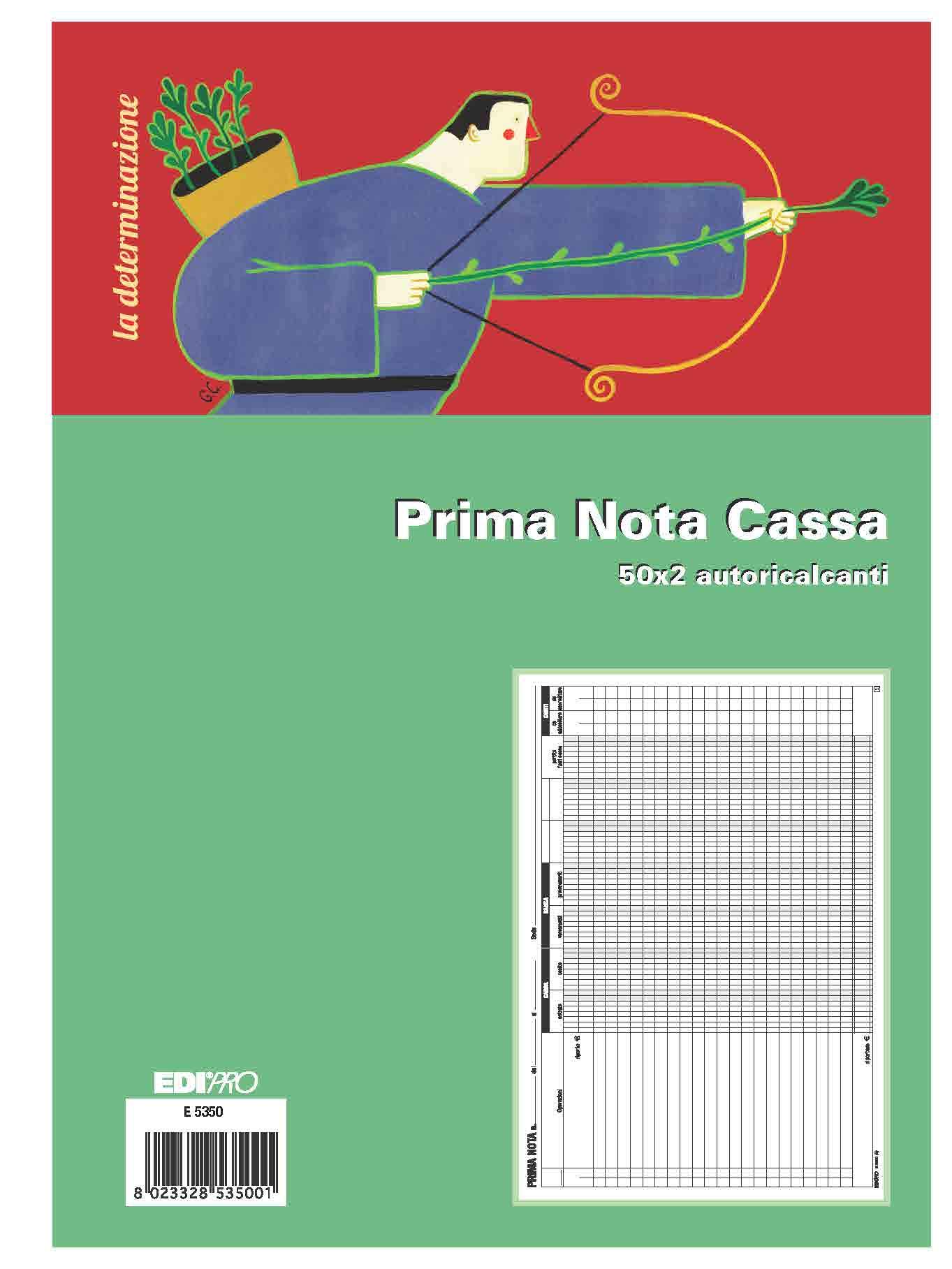 Edipro cf10blocco primanota box 50 x 2ric
