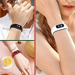 Gheper 3PCS Soft Silicone Bands Compatible with