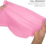 iSOUL 100 Mixed Mailing Bags 6x9 to 12x16 Self Seal Pink 60µm view 4
