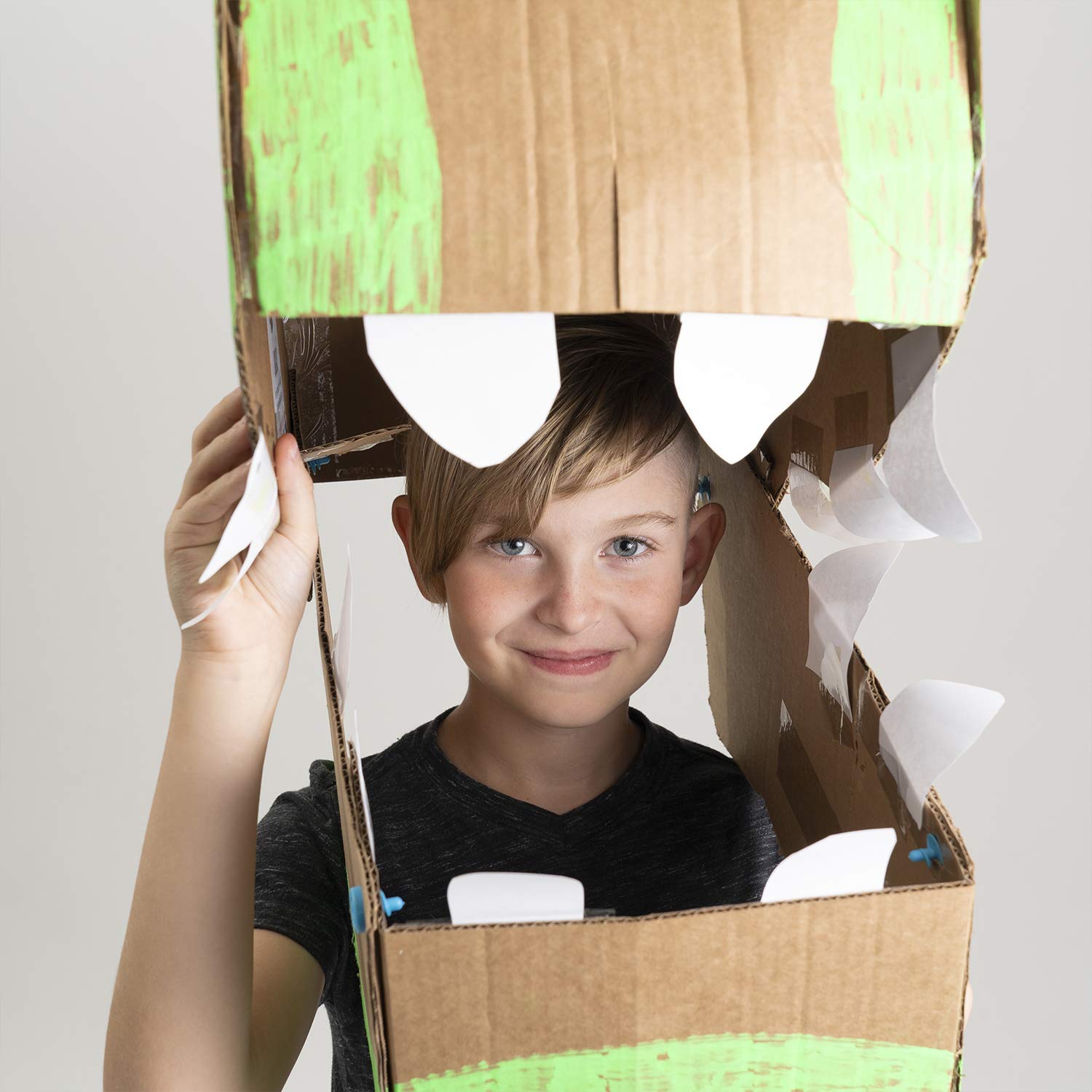 JumpOff Jo - Cardboard Construction Kit – 36 Screws, Screwdriver, Cardboard Saw – STEM, Montessori Toys Building Sets, Creative Craft Kits, Engineering Arts, Toys for Ages 6 and Older