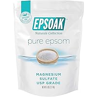 Epsoak Epsom Salt 5 lbs. Magnesium Sulfate USP