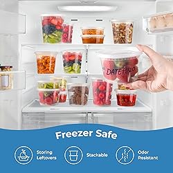 Fit Meal Prep 24 Pack 32 oz Deli Containers with