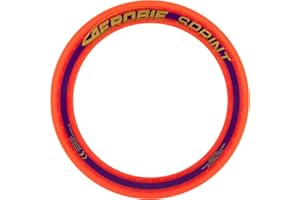 Aerobie Sprint Ring Outdoor Flying Disc, 10 Inches, Orange