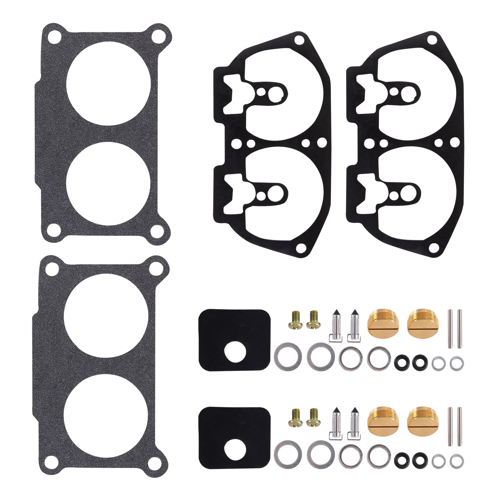 Photo 1 of (2-Pack)6E5-W0093-06-00 Carburetor Carb Rebuild Repair Kit for Yamaha 115 130 150 175 200 225 HP Outboard 1986-1996 V4 V6 Many 2-Stroke 6E5-W0093-07,6E5-W0093-09,6N6-W0093-01 Sierra:18-7002
