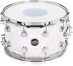 DW 8x14 Performance Series Snare Drum White Marine