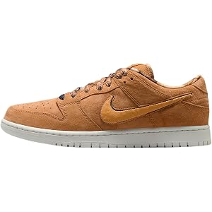 Nike SB Dunk Low Pro Skate Shoes (Flax/Summit White/Sail/Honeycomb)