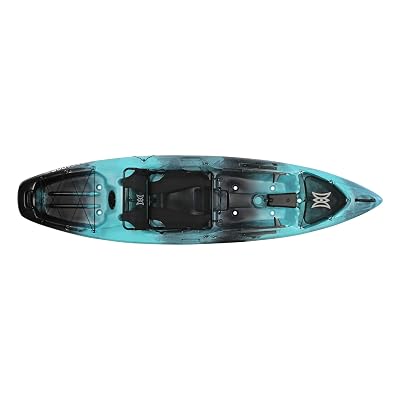 perception Pescador Pro 10 | Sit on Top Fishing Kayak with Adjustable Lawn Chair Seat | Large Front and Rear Storage | 10' 6" | Dapper