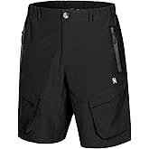 Little Donkey Andy Men's Stretch Quick Dry Cargo Shorts for Hiking, Camping, Travel