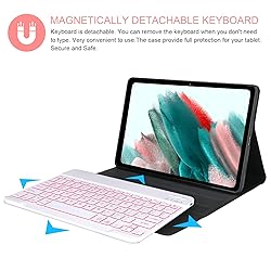 Galaxy Tab A8 10.5" Keyboard Case 2022, FOGARI 7