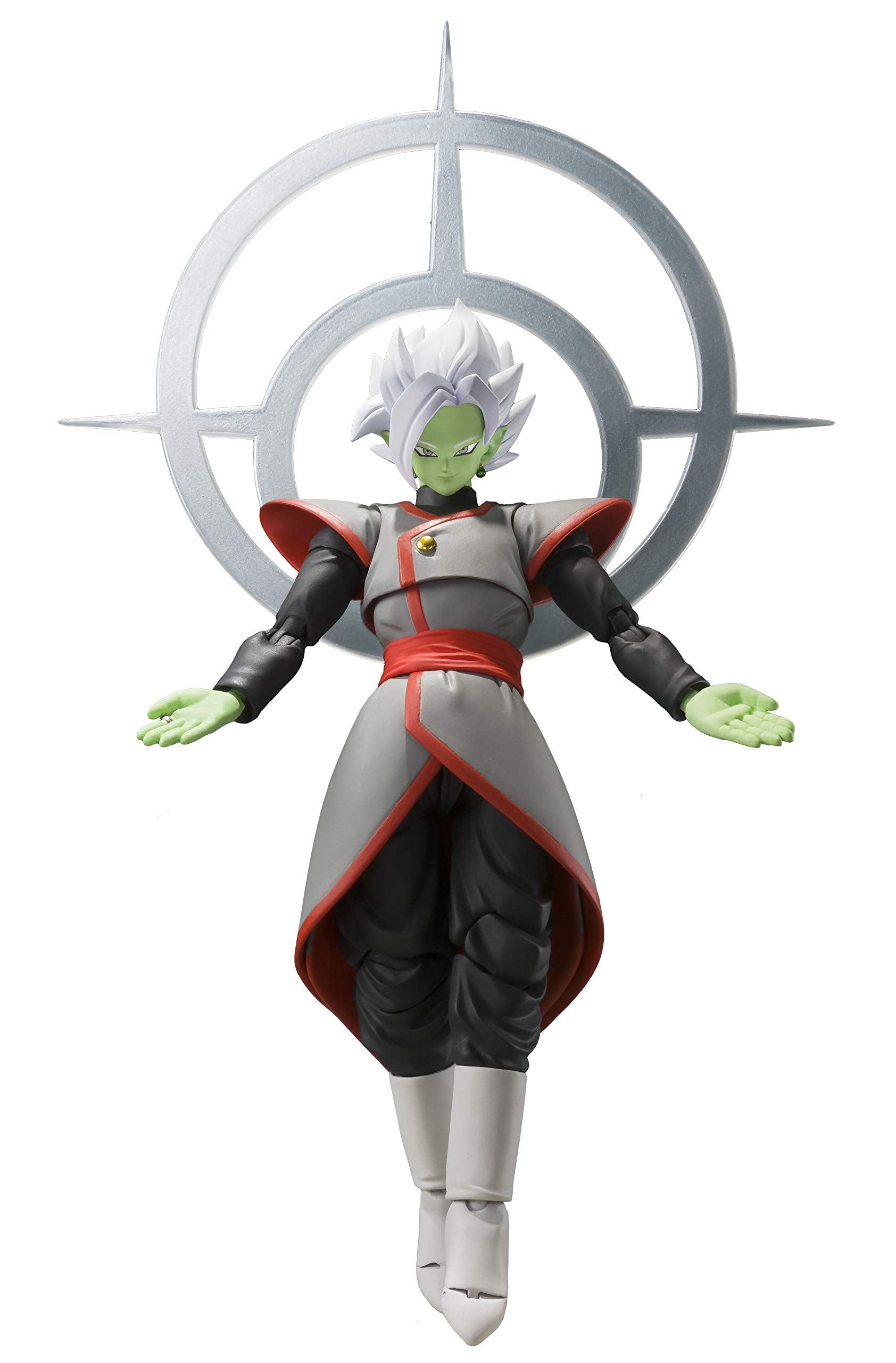 Bandai - DBZ Figurine - Zamasu Potara Sh Figuarts 14 cm - 4573102557834