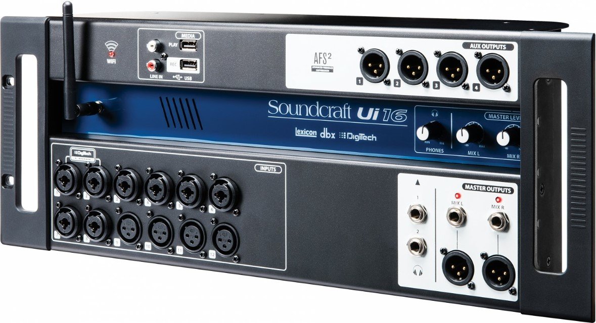 Soundcraft Ui 16 16-Channel Remote-Controlled Digital Mixer