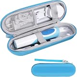 Hemiks Electric Toothbrush Travel Case Blue Waterproof EVA Portable Organizer view 8