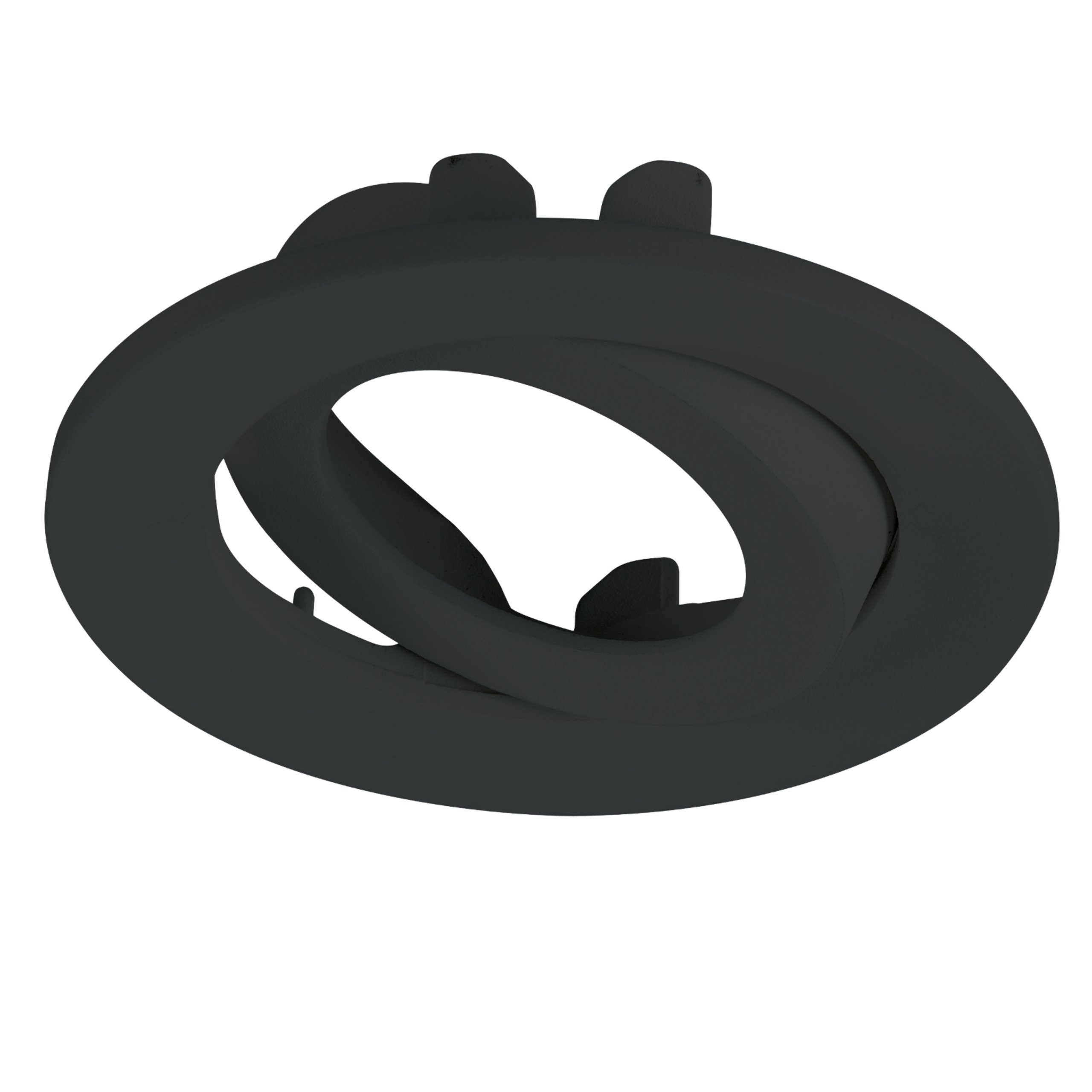 Knightsbridge VFR8TBEZBL ProKnight 8 Watt Tilt Downlight, Black Bezel