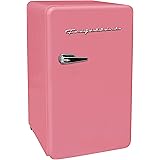 FRIGIDAIRE EFR372-PINK 3.2 Cu Ft Pink Retro Compact Rounded Corner Premium Mini Fridge