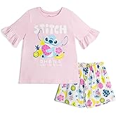 Disney T-Shirt and Gauze Shorts Outfit Set Infant to Big Kid Sizes (12 Months - 14-16)