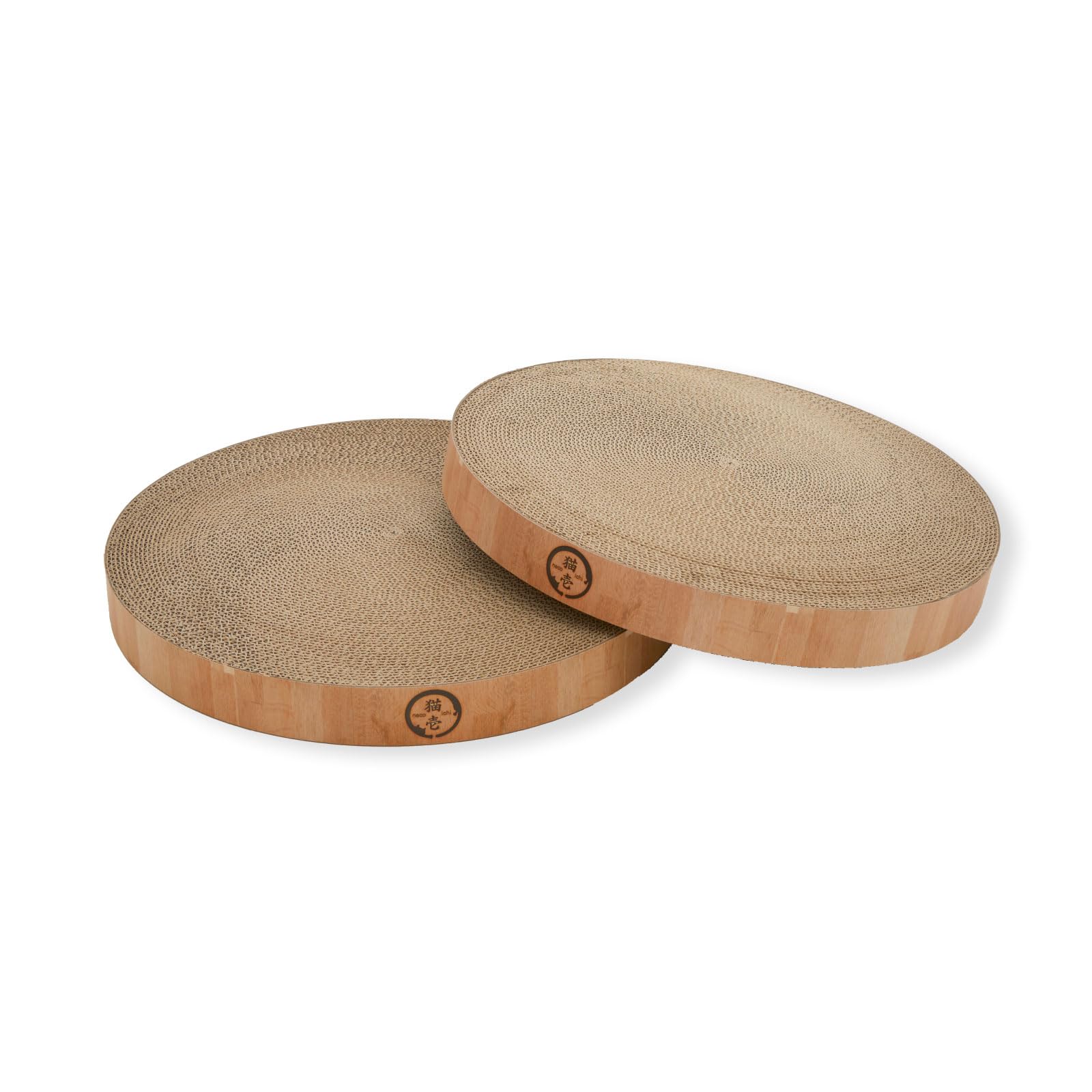 猫壱 バリバリボウルタワー交換用つめとぎ 2個パック ライトブラウン商品画像