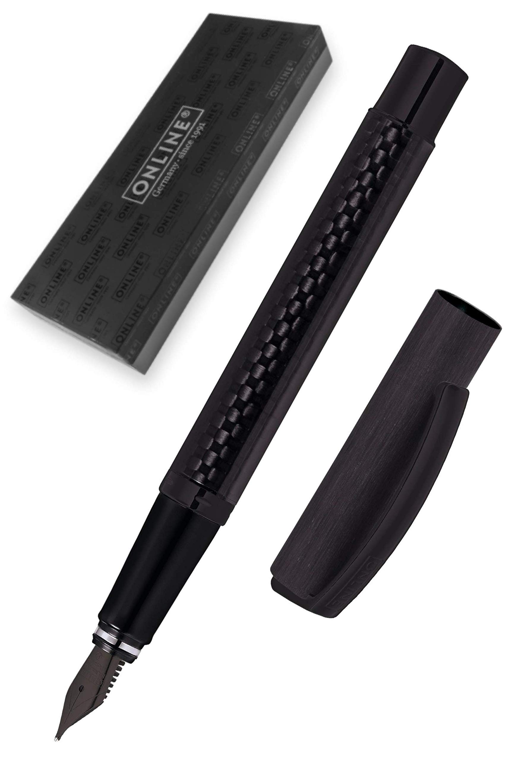 ONLINE Fountain pen M Vision Carbon black