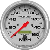 Auto Meter 4489 Ultra-Lite In-Dash Electric Speedometer 5.000 in.