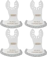 XXGO 4 Pcs Diamond Multitool Grout Removal Blades XG4001SU 1/8"