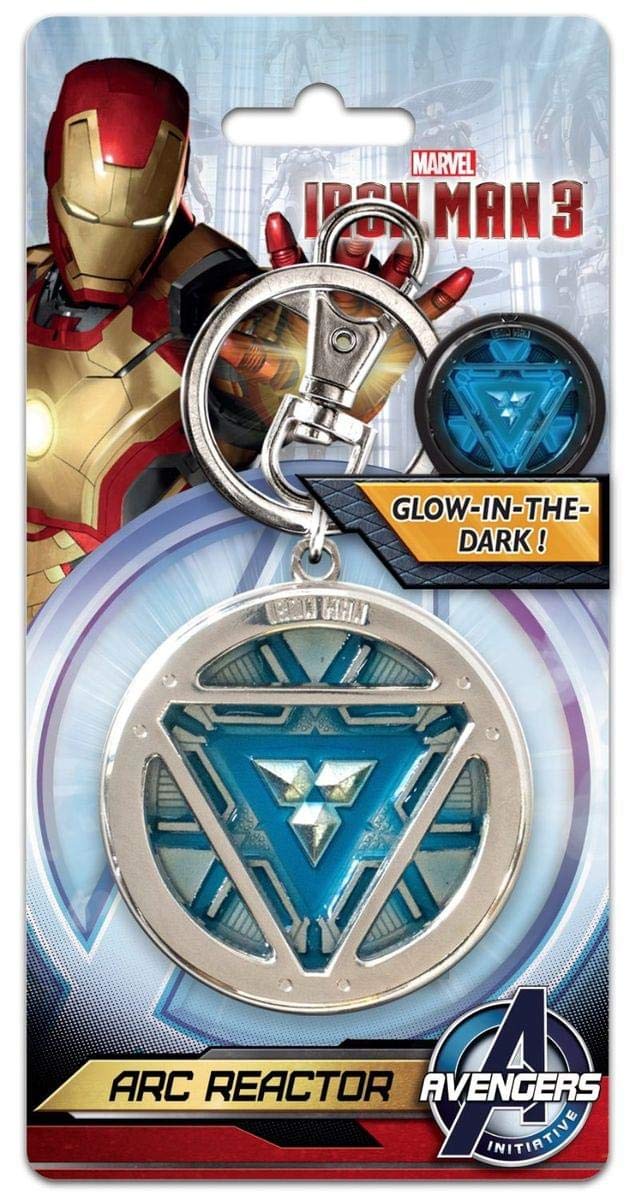 Photo 1 of Marvel Iron Man 3 Arc Reactor Pewter Key Ring