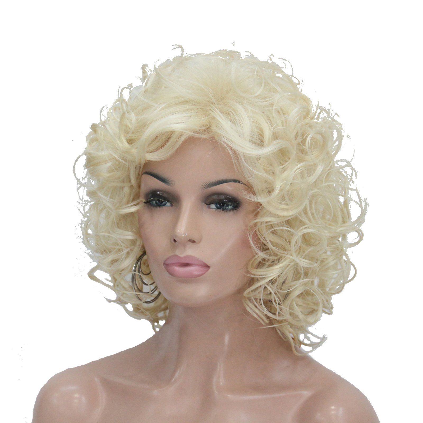 Lydell Short Length Afro Curl Full Synthetic Wig Women Wigs โ image 1