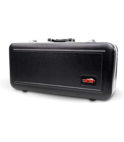 Gewa 720004 - Étui En Cuir Noir Pour Embouchure De Trombone, Cor Ténor Ou Baryton - Fermeture Velcro - Protection Transport