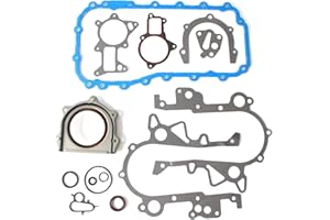 AUCERAMIC CS26326 Lower Gasket Set Fit for Jeep Wrangler 2007-2011, for Chrysler Town & Country 2009-2010, for Dodge Grand Caravan 2009-2010, for Volkswagen Routan 2009-2010 3.3L 3.8L V6