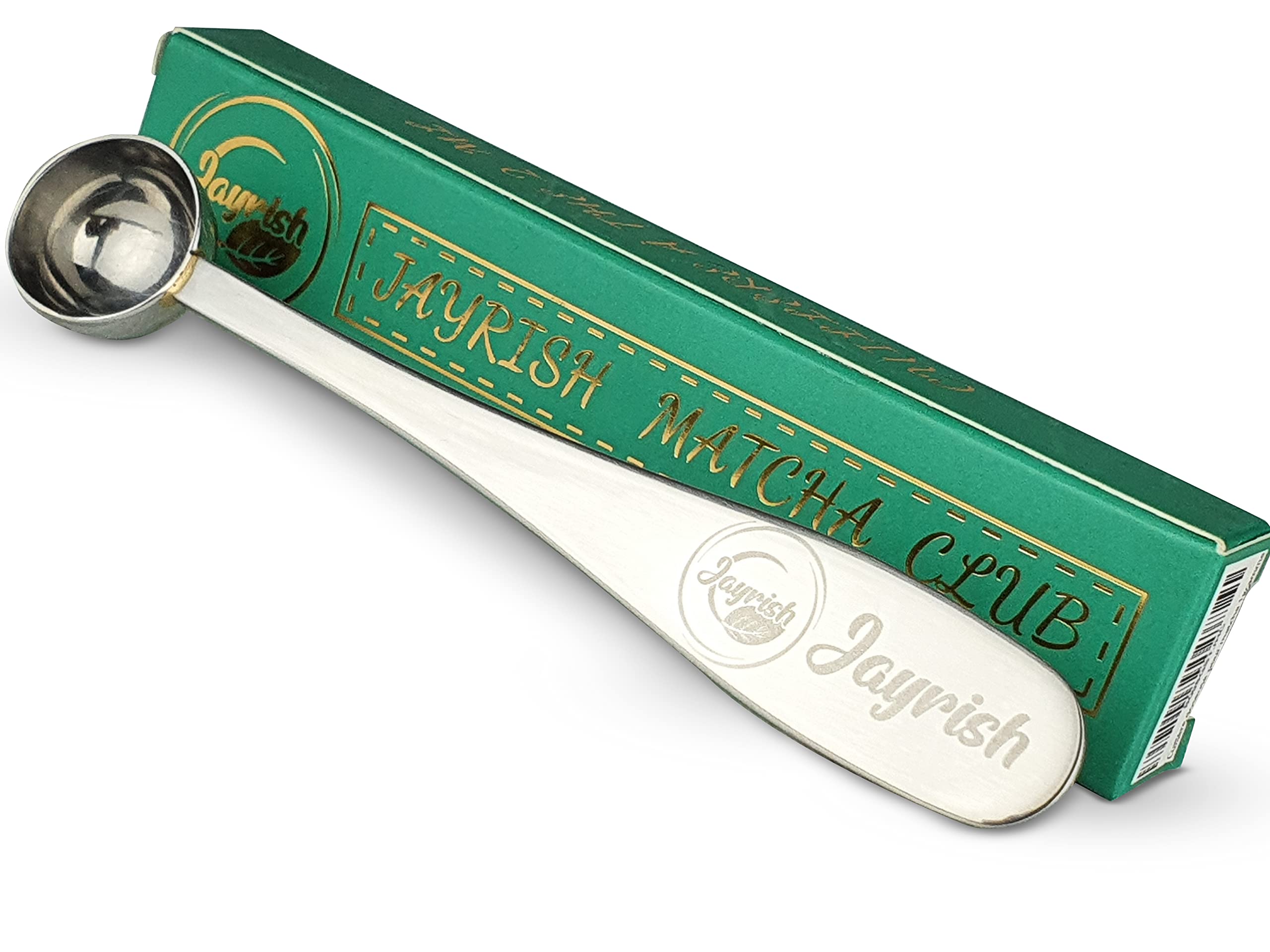 Matcha spoon combines quality and design | stainless steel scoop| often bought with matcha tea set or matcha whisk | this measuring spoon is a great gift idea for birthdays, valentine's day.