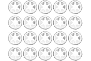uxcell M6 50Pcs Bearing Clamp Washer, 304 Stainless Steel Tooth ing Ring Washers Quick Speed Nut ing Fastener, Silver
