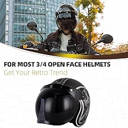 Soman 3 Snap Bubble Visors, Snap On Bubble Face