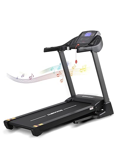 ECHANFIT 15% Auto Incline Treadmill with Bluetooth Speaker, 20