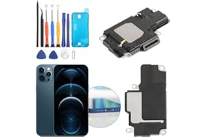 YWLRONG for iPhone 12 Pro Max Loud Speaker Replacement for iPhone 12 Pro Max Loudspeaker 12 Pro Max Ringer Speaker Buzzer Assembly withTools