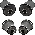 TRQ Front Lower Control Arm Bushing LH and RH Kit Set 4pc Compatible with Sequoia Tundra New