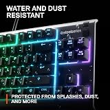 SteelSeries Apex 3 TKL Gaming Keyboard Tenkeyless RGB IP32 Black view 5