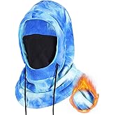 Achiou Ski Mask for Men Women, Winter Balaclava Warm Windproof Face Mask, Full Head Cover Scarf Neck for Cold Weather